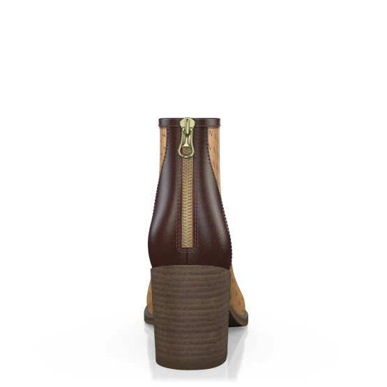 Bottines Aux Franges Et à Bout Ouvert 34382 5 Bottines Aux Franges Et à Bout Ouvert 34382 – Image 5