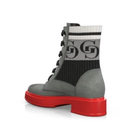 Bottes Mi-mollet Pour Femmes 35777 -Stripped Boutique 34179 3 0 1