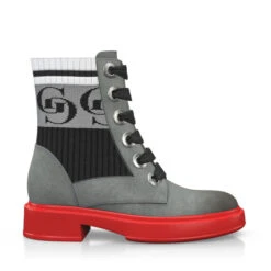 Bottes Mi-mollet Pour Femmes 35777 -Stripped Boutique 34179 6 0 1