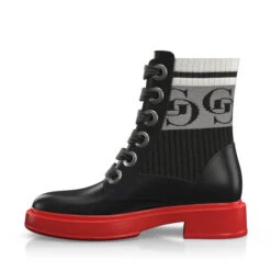 Bottes Mi-mollet Pour Femmes 35780 -Stripped Boutique 34182 2 0 1