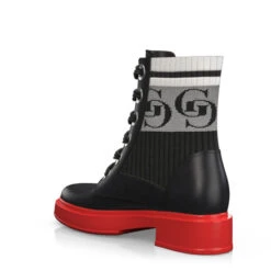 Bottes Mi-mollet Pour Femmes 35780 -Stripped Boutique 34182 3 0 1