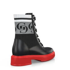 Bottes Mi-mollet Pour Femmes 35780 -Stripped Boutique 34182 5 0 1