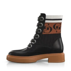 Bottes Mi-mollet Pour Femmes 35783 -Stripped Boutique 34185 2 0 1 1