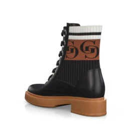 Bottes Mi-mollet Pour Femmes 35783 -Stripped Boutique 34185 3 0 1 1