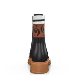 Bottes Mi-mollet Pour Femmes 35783 -Stripped Boutique 34185 4 0 1 1