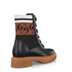 Bottes Mi-mollet Pour Femmes 35783 -Stripped Boutique 34185 5 0 1 1