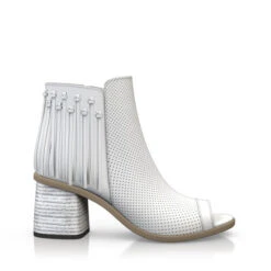 Bottines Aux Franges Et à Bout Ouvert 36728 -Stripped Boutique 35130 6 0 1