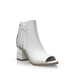 Bottines Aux Franges Et à Bout Ouvert 36728 -Stripped Boutique 35130 7 0 1