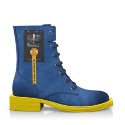 Bottes Mi-mollet Pour Femmes 36812 -Stripped Boutique 35214 6 0 1