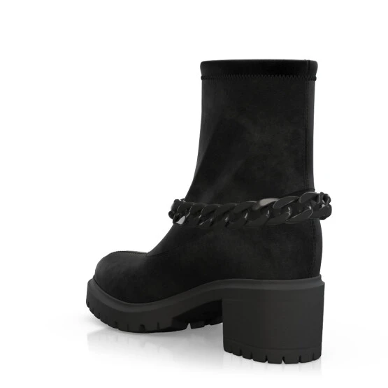 Bottines Chaussettes à Plateforme 38651 4 Bottines Chaussettes à Plateforme 38651 – Image 4