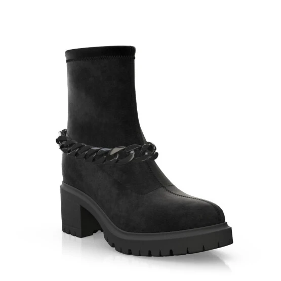 Bottines Chaussettes à Plateforme 38651 8 Bottines Chaussettes à Plateforme 38651 – Image 8