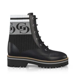 Bottines à Semelle Robuste 39605 -Stripped Boutique 38007 6 0