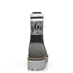 Bottines à Semelle Robuste 39617 -Stripped Boutique 38019 4 0