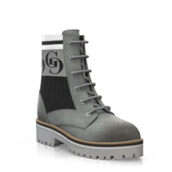 Bottines à Semelle Robuste 39617 -Stripped Boutique 38019 7 0