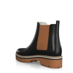 Bottines à Semelle Robuste 39638 -Stripped Boutique 38040 3 0