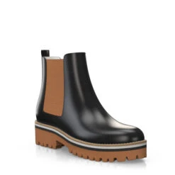 Bottines à Semelle Robuste 39638 -Stripped Boutique 38040 7 0