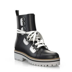 Bottines à Semelle Robuste 39659 -Stripped Boutique 38061 7 0