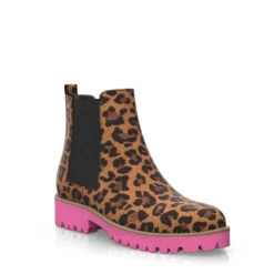 Bottines à Semelle Robuste 39665 -Stripped Boutique 38067 7 0 1