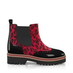 Bottines à Semelle Robuste 39677 -Stripped Boutique 38079 6 0