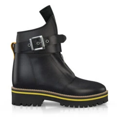 Bottines à Semelle Robuste 39686 -Stripped Boutique 38088 6 0