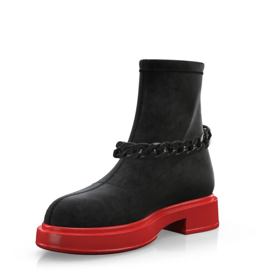 Bottines Chaussettes à Plateforme 39869 2 Bottines Chaussettes à Plateforme 39869 – Image 2