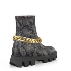 Bottines Chaussettes à Plateforme 39881 -Stripped Boutique 38283 5 0