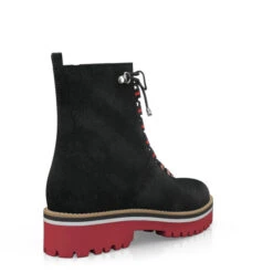 Bottines à Semelle Robuste 40058 -Stripped Boutique 38460 5 0