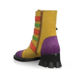 Bottines De Combat à Plateforme 40631 -Stripped Boutique 39033 3 0