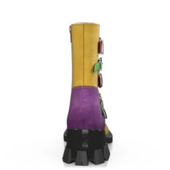 Bottines De Combat à Plateforme 40631 -Stripped Boutique 39033 4 0