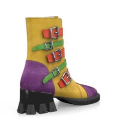 Bottines De Combat à Plateforme 40631 -Stripped Boutique 39033 5 0