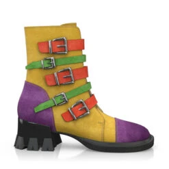 Bottines De Combat à Plateforme 40631 -Stripped Boutique 39033 6 0