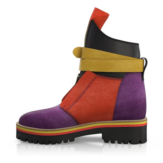 Bottines à Semelle Robuste 40655 3 Bottines à Semelle Robuste 40655 – Image 3