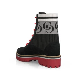 Bottines à Semelle Robuste 40688 -Stripped Boutique 39090 3 0