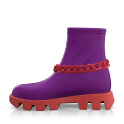 Bottines Chaussettes à Plateforme 40721 -Stripped Boutique 39122 2 0