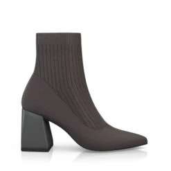 Bottines Tricotées Pour Femmes 40894 -Stripped Boutique 39295 6 0