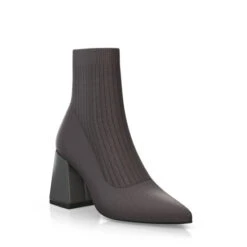 Bottines Tricotées Pour Femmes 40894 -Stripped Boutique 39295 7 0