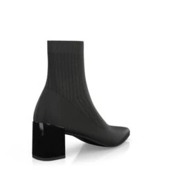 Bottines Tricotées Pour Femmes 40902 -Stripped Boutique 39303 5 0