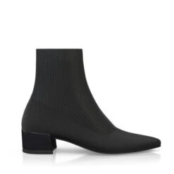 Bottines Tricotées Pour Femmes 40910 -Stripped Boutique 39311 6 0