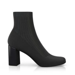 Bottines Tricotées Pour Femmes 40914 -Stripped Boutique 39315 6 0