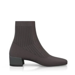 Bottines Tricotées Pour Femmes 40946 -Stripped Boutique 39347 6 0