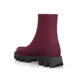 Bottines Tricotées Pour Femmes 41268 -Stripped Boutique 39670 3 0