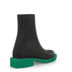 Bottines Tricotées Pour Femmes 41274 -Stripped Boutique 39676 5 0