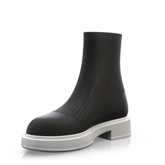 Bottines Tricotées Pour Femmes 41298 2 Bottines Tricotées Pour Femmes 41298 – Image 2