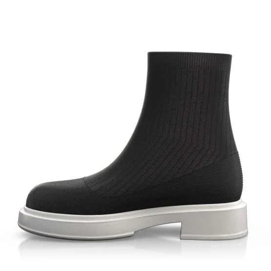 Bottines Tricotées Pour Femmes 41298 3 Bottines Tricotées Pour Femmes 41298 – Image 3