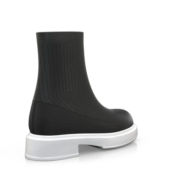 Bottines Tricotées Pour Femmes 41298 6 Bottines Tricotées Pour Femmes 41298 – Image 6