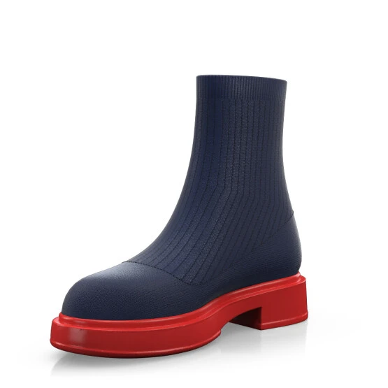 Bottines Tricotées Pour Femmes 41322 2 Bottines Tricotées Pour Femmes 41322 – Image 2