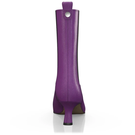 Bottines à Talon Moyen Et Bout Pointu 41403 6 Bottines à Talon Moyen Et Bout Pointu 41403 – Image 6