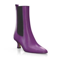 Bottines à Talon Moyen Et Bout Pointu 41403 19 Bottines à Talon Moyen Et Bout Pointu 41403 -Stripped Boutique 39805 7 0 2