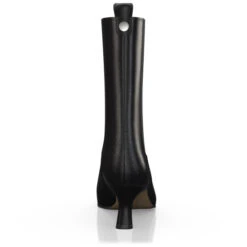 Bottines à Talon Moyen Et Bout Pointu 41412 -Stripped Boutique 39814 4 0 1