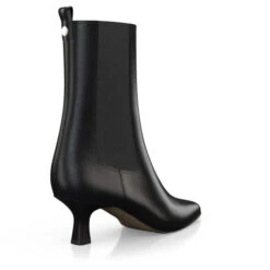 Bottines à Talon Moyen Et Bout Pointu 41412 -Stripped Boutique 39814 5 0 1